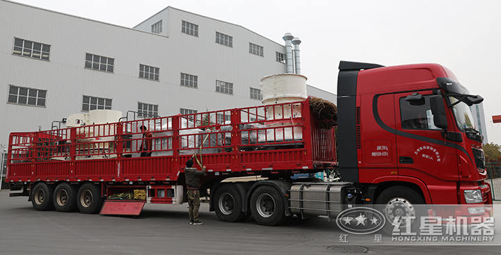 圓錐破碎機裝車、發貨